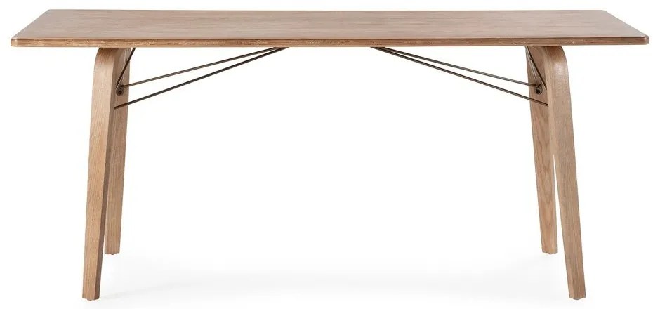 Jedálenský stôl s doskou v dubovom dekore 90x180 cm Lujan – MOME