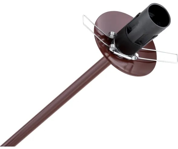 Argon 1842 - Luster na tyči ABSOS 4xE14/7W/230V alabaster hnedá