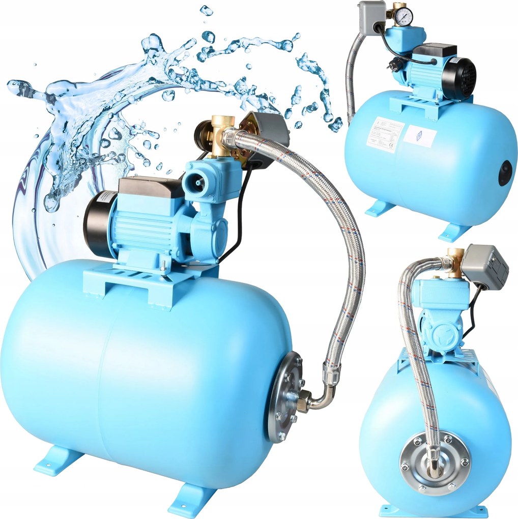 Hydrofor 50L Do Vody 250 W Hydroforová sacia pumpa Komplet 2100 l/h Wz Wzp