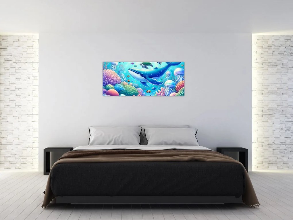 Obraz – Podvodný svet (120x50 cm)