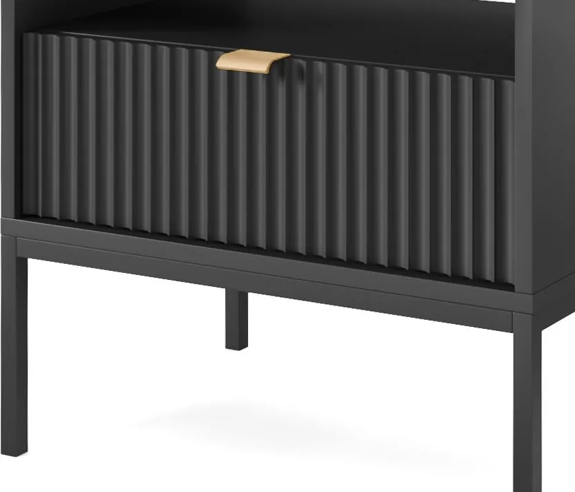 Nočný stolík Nova, černý