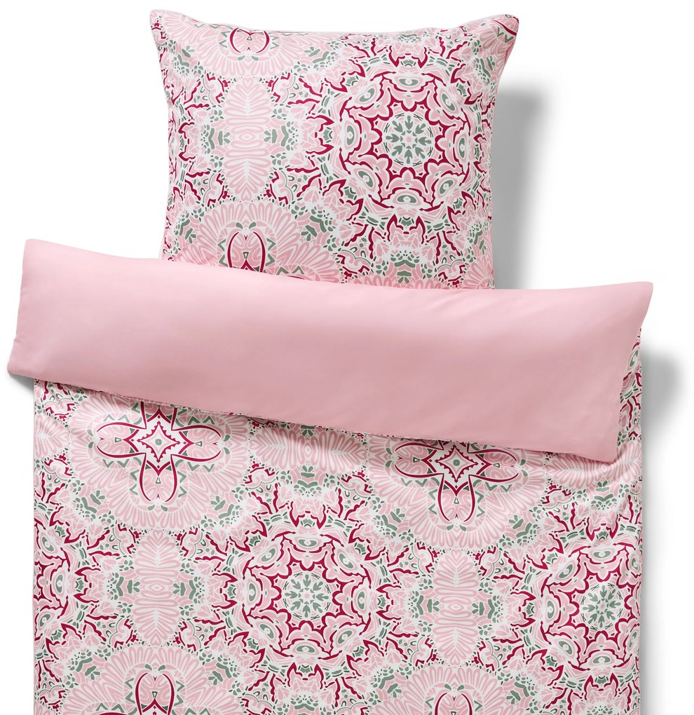 Posteľná bielizeň z mikrovlákna, ružová, štandardná veľkosť