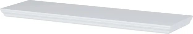 Nástenná polica 80 cm biela P-025 WT
