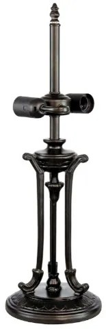 Rustical stojan na lampu Tiffany