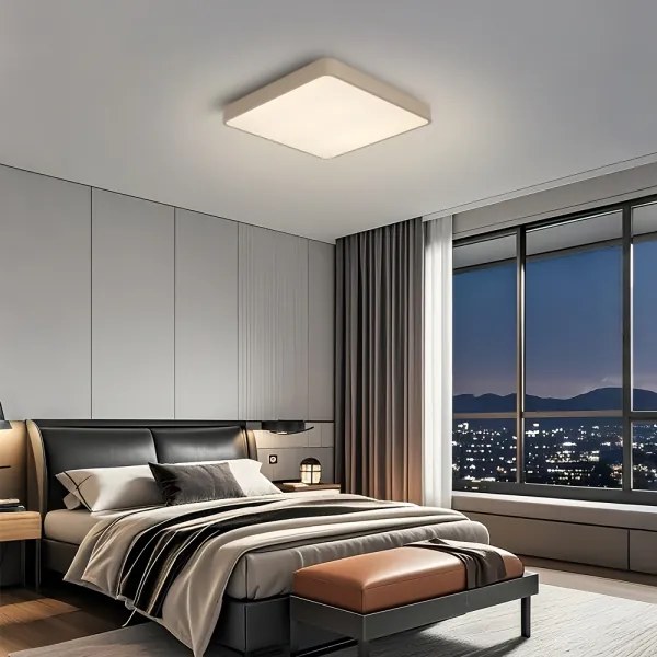 Brilagi-LED stmievateľné stropné svietidlo POOL LED/36W/230V 3000-6000K 40x40 cm béžová+DO