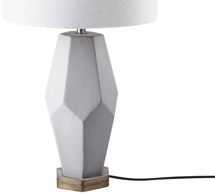 Stolná lampa krémová 66 cm OXLEY Beliani