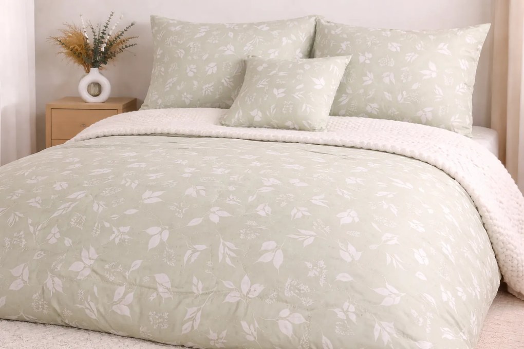 INTERMEDIC SK Posteľná obliečka Pistachio 140x200/70x90 – Bavlna