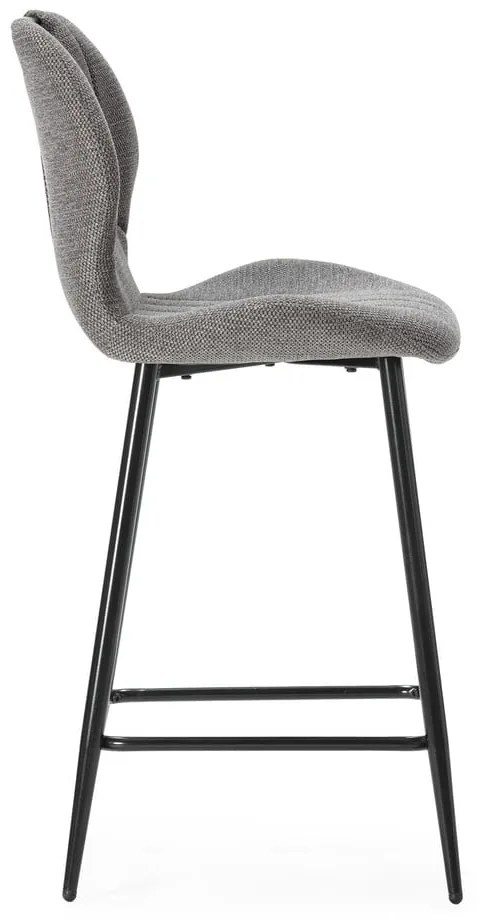 Sivé barové stoličky v súprave 2 ks (výška sedadla 65 cm) Muli – Marckeric