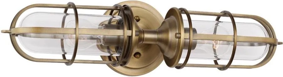 Feiss - Vonkajšie nástenné svietidlo URBAN 2xE27/60W/230V IP44 bronz