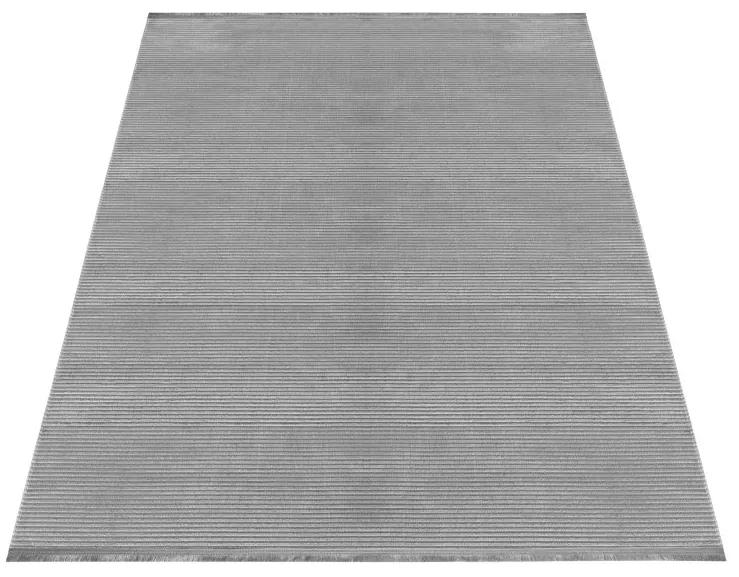 Ayyildiz Kusový koberec STYLE 8900, Sivá Rozmer koberca: 80 x 250 cm