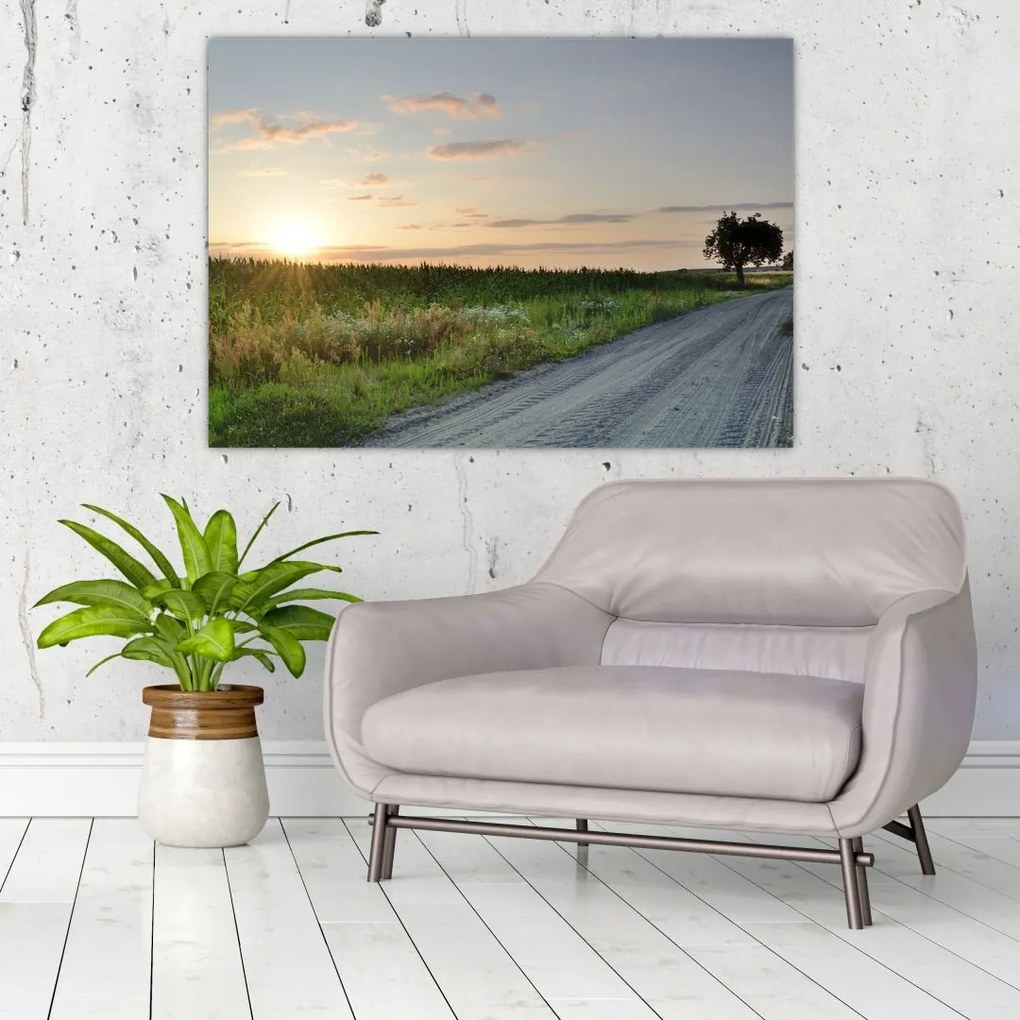 Západ slnka - obraz