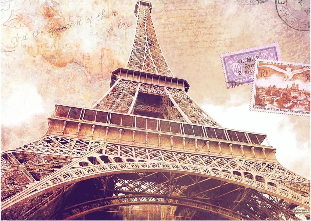 Obraz - Pohľad z Paríža (70x50 cm)