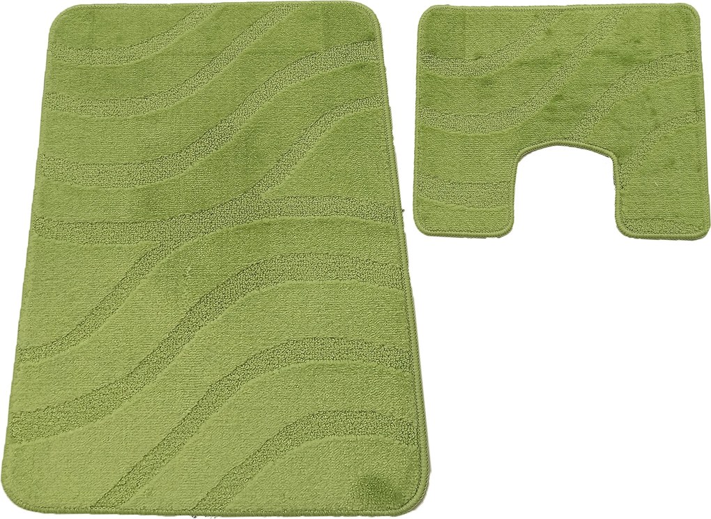 DY Kúpeľňová súprava Montana s výrezom Symphony Phosphoric Green