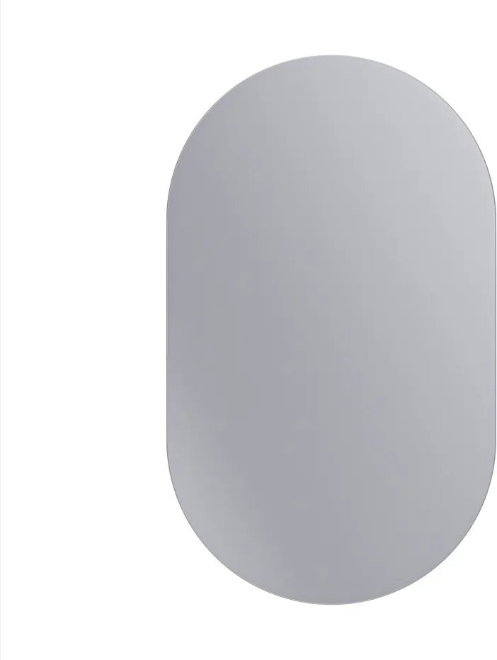 Erga Oval, oválne zrkadlo 60x100cm, ERG-V01-OVAL-6010-CL