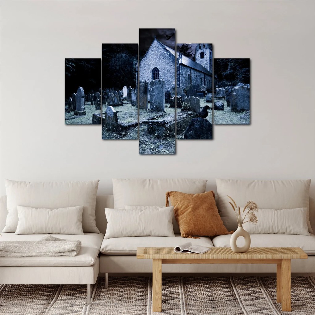 Obraz - Temná noc (150x105 cm)