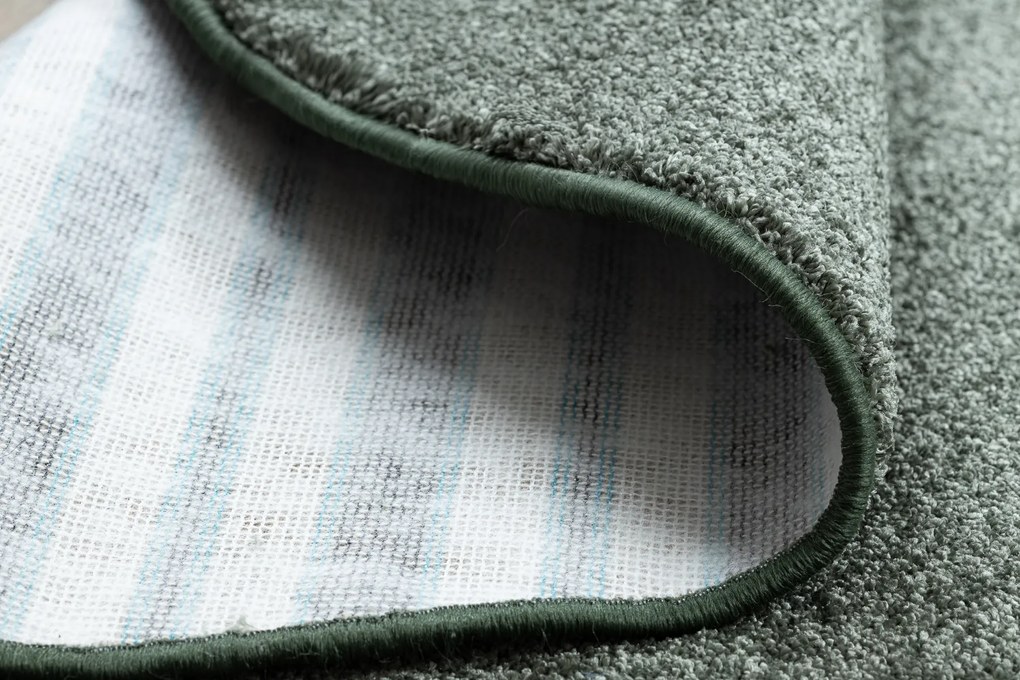 Okrúhly koberec INDUS 27 zelený, melanž