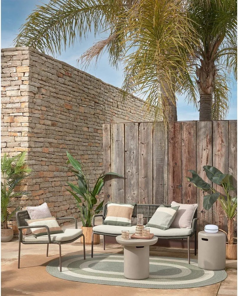 Okrúhly záhradný odkladací stolík ø 35 cm Taimi – Kave Home