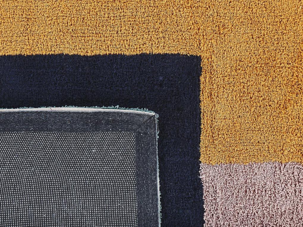 Bavlnený koberec 80 x 150 cm viacfarebný JALGAON Beliani