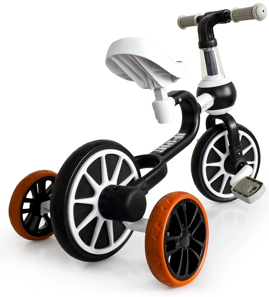 WELLHOX Balančný bicykel 4v1 - čierny