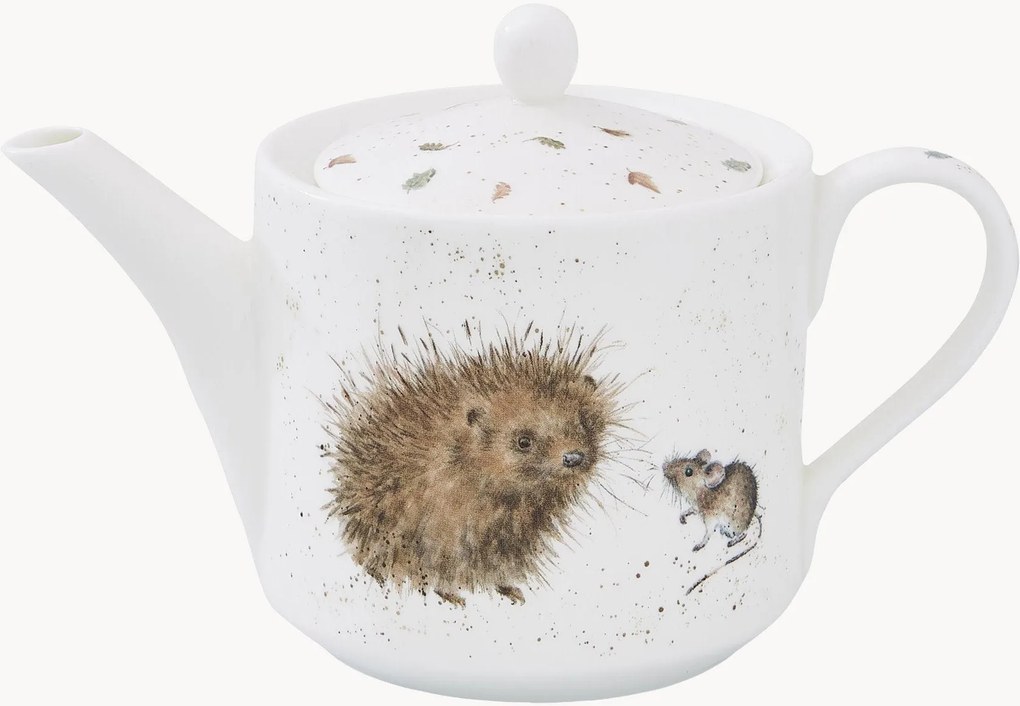 Čajník z jemného kostného porcelánu Hedgehog & Mouse