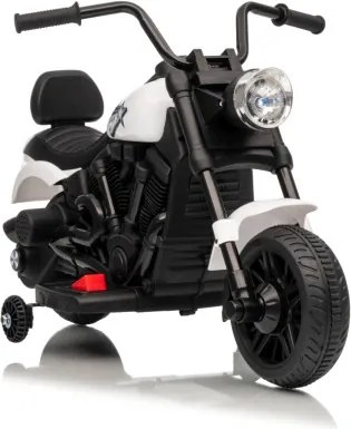 Elektrická motorka STAR biela