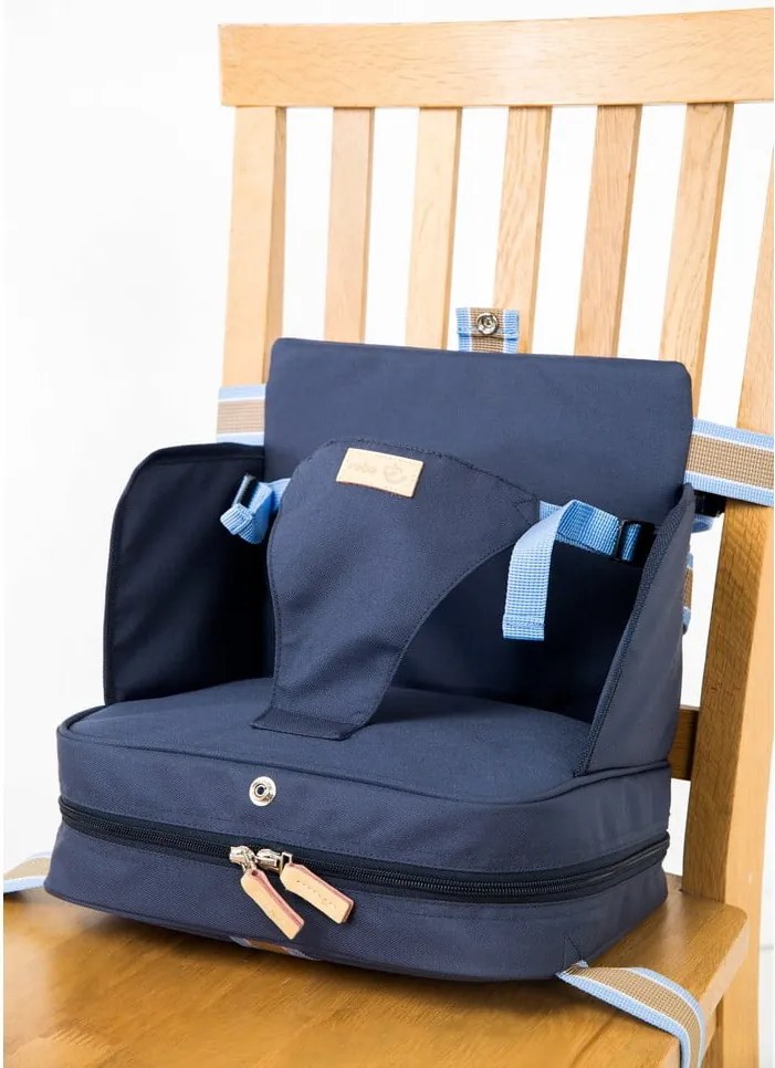 Tmavomodrý detský sedák Booster Seat – Roba
