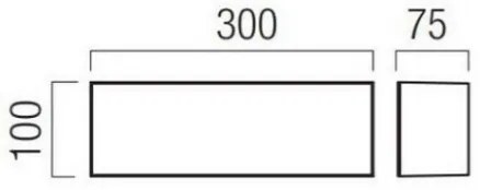 Redo 90329 - LED vonkajšie svietidlo KODIAK LED/12W/230V 4000K 30 cm IP65 biele