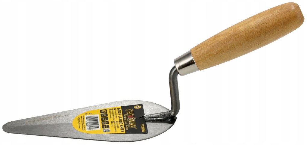 CROWNMAN Murárske hladítko z uhlíkovej ocele 15cm