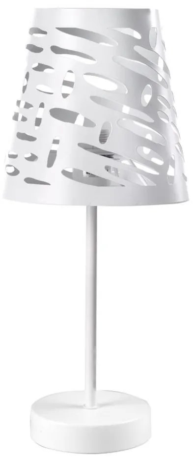 ONLI - Stolná lampa RICKY 1xE14/10W/230V 28 cm biela