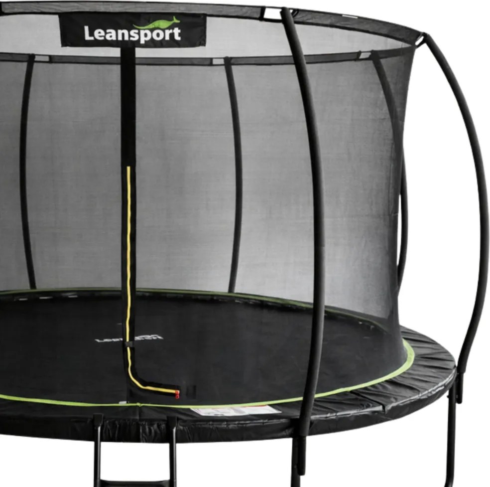 Ochrana pružín pre trampolínu LEAN SPRING PAD, čierna, 180–183 cm, 6 ft
