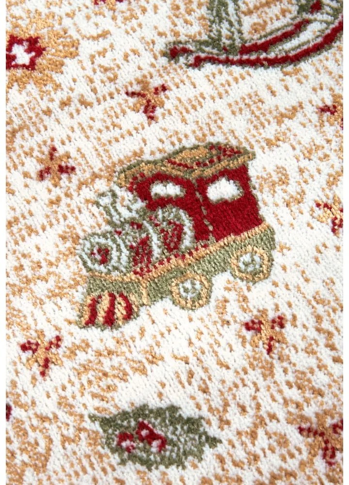 Zelený koberec s vianočným motívom s prímesou bavlny 50x80 cm Toy's Delight Green Christmas – Villeroy&amp;Boch