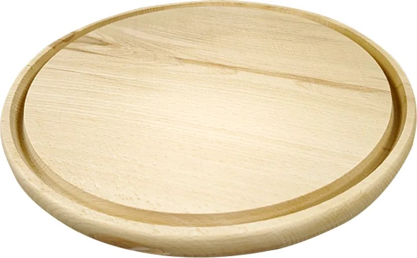 AMADEA Drevená servírovacia doska - podnos, masívne drevo, 30 cm