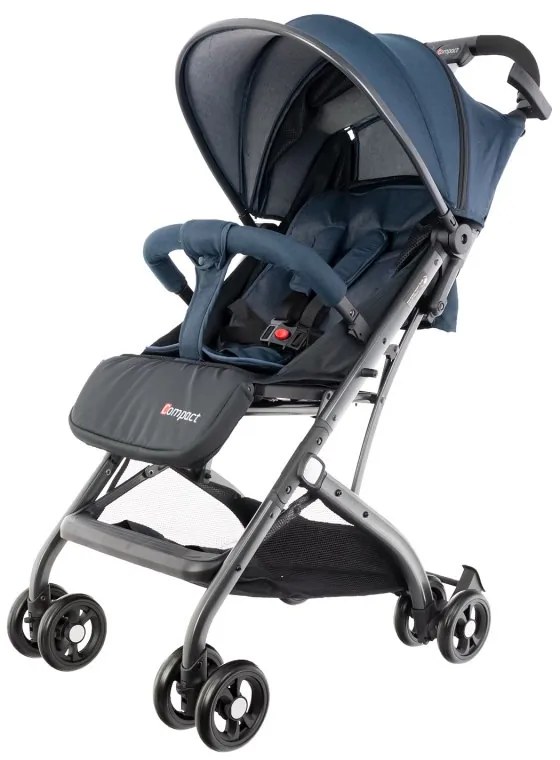 Detský skladací kočík COMPACT ZQ1 Blue