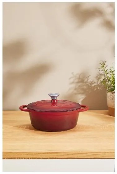 Silvercrest®  Liatinový pekáč, 3 l (červená)  (100393109)