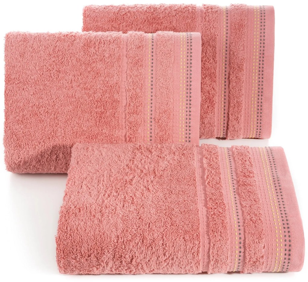 FROTÉ UTERÁK POLA28 SADA 6KS 30X50 CM KORALOVÁ