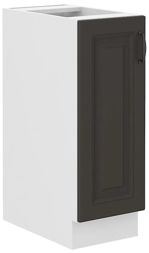 Kuchynská skrinka STILO grafit mat/biely 30d cargo bb