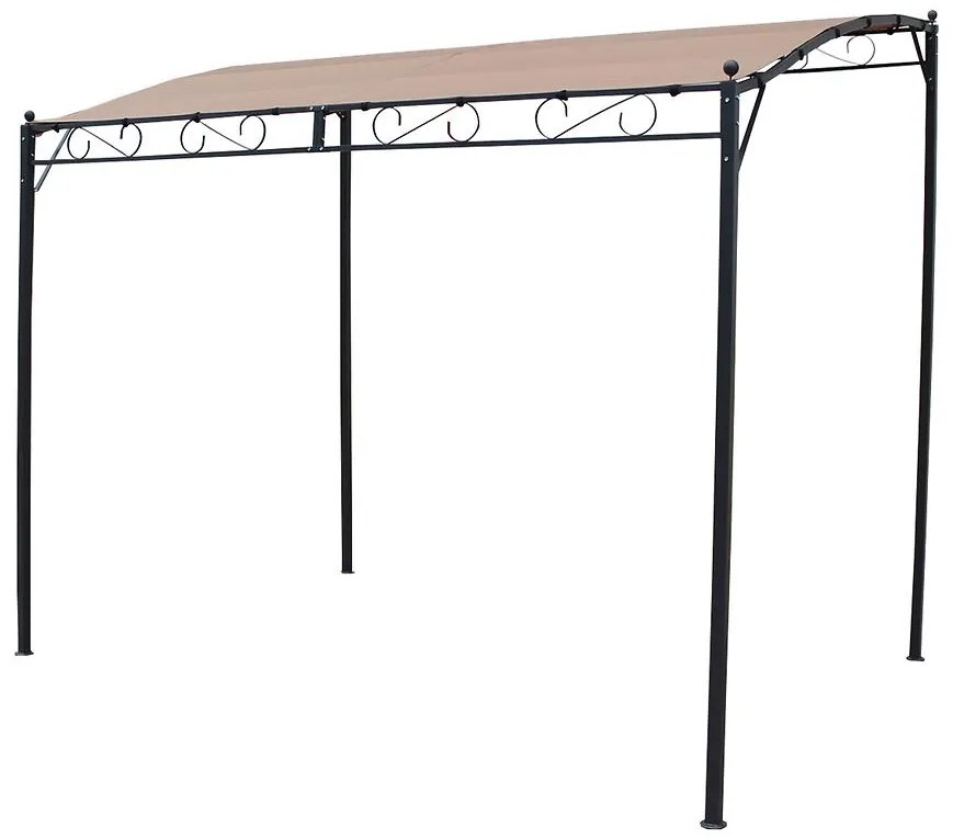 Záhradný pavilón 2x3 m hnedý