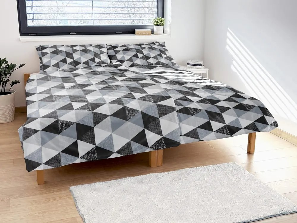 Polášek Bavlnené obliečky LENKA - Béžová | 140 x 220 cm / 70 x 90 cm