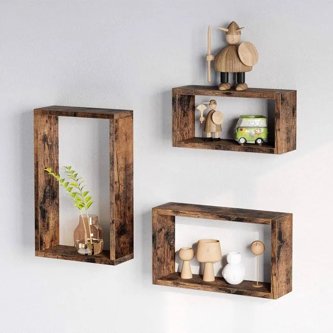 Sada troch nástenných políc LWS094X01