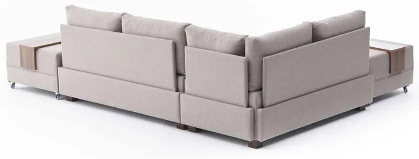 Béžová rohová pohovka (ľavý roh) Fly – Balcab Home