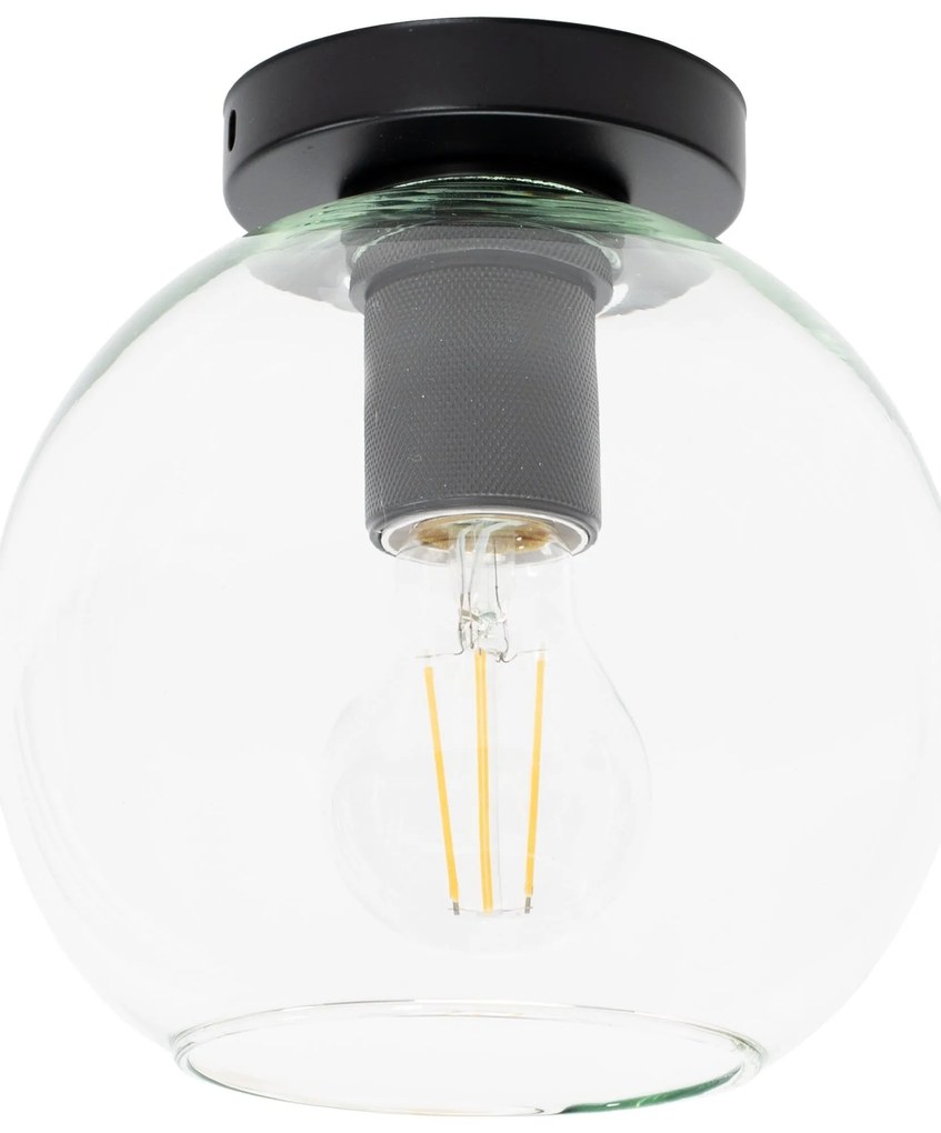 Závesná lampa La Belle XIX čierna