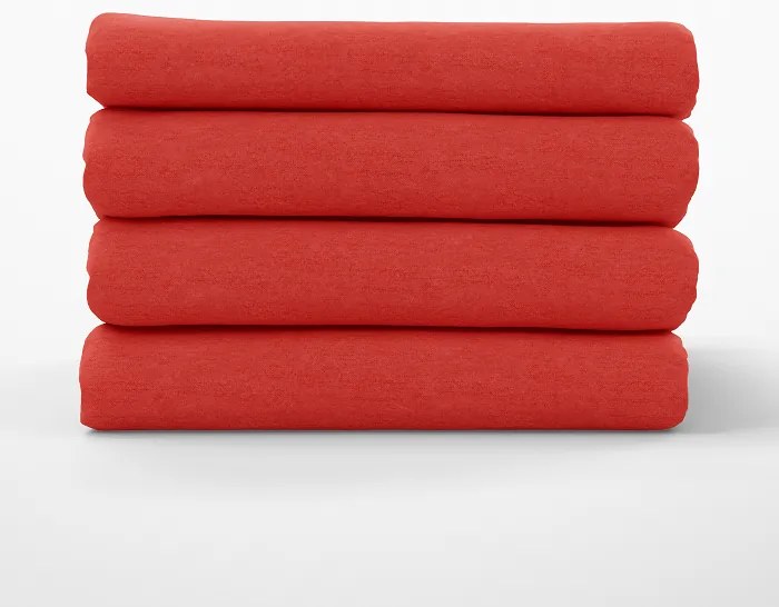 Plachta bavlnená klasik 140x240 cm červená