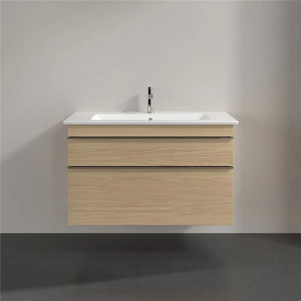 VILLEROY &amp; BOCH Venticello závesná skrinka pod umývadlo, 2 zásuvky, 953 x 502 x 590 mm, Nordic Oak, A92601VJ