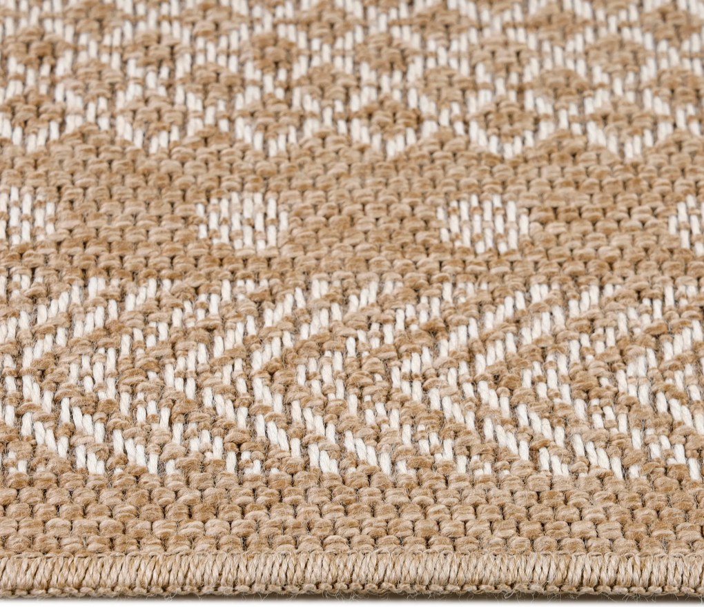 Ayyildiz, Kusový koberec Dhaka 8714 Beige, 140x200, béžová, chodba / predsieň