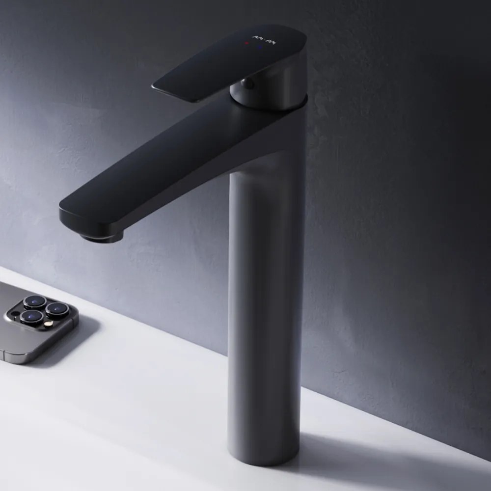 Umývadlová Batéria AM.PM Gem FGA92022 Vysoká, Čierna