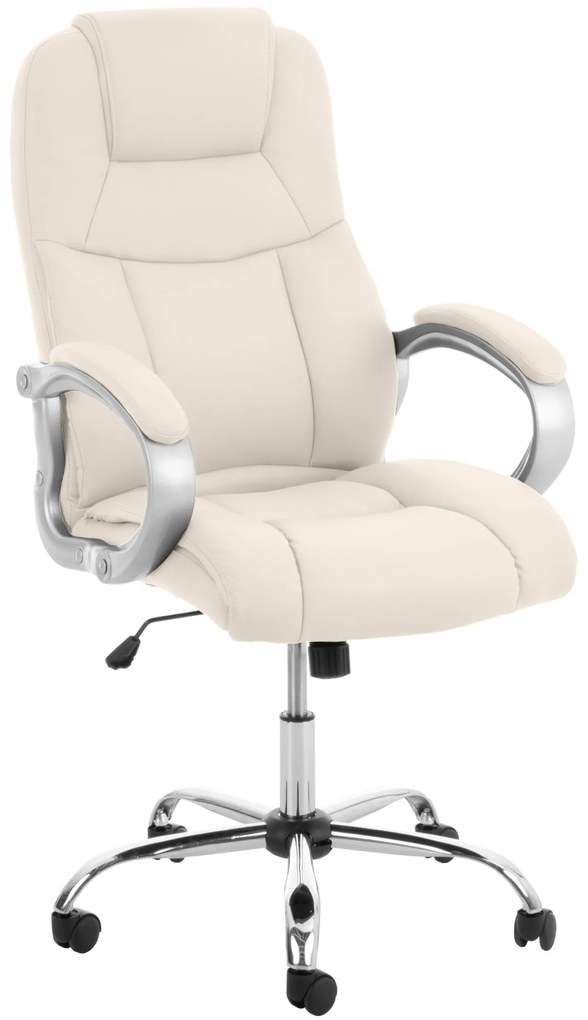 Kancelárska XXL stolička DS19616001 - Krémová