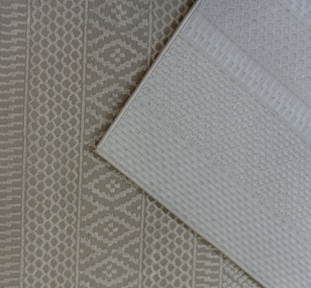 BE Koberec Zurich 1901 BEIGE – béžový obdĺžnikový Rozmer: 80x150 cm