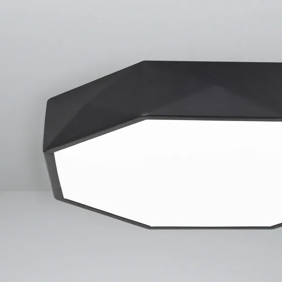 LED stropné svietidlo Eben 40 čierne