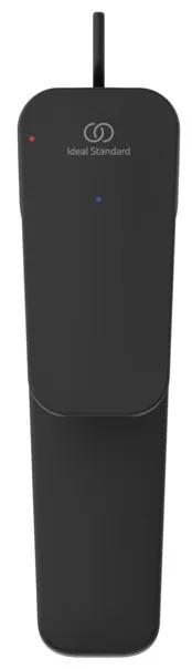 Ideal Standard Ceraplan - Umývadlová batéria Grande s BlueStart s kovovou odtokovou garnitúrou, čierna matná BD228XG