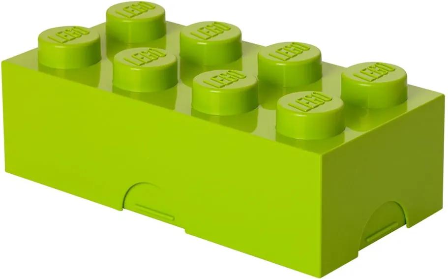 Limetkovozelený desiatový box LEGO®